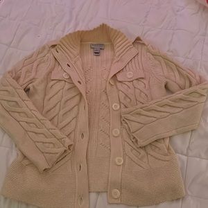 vintage talbots cardigan